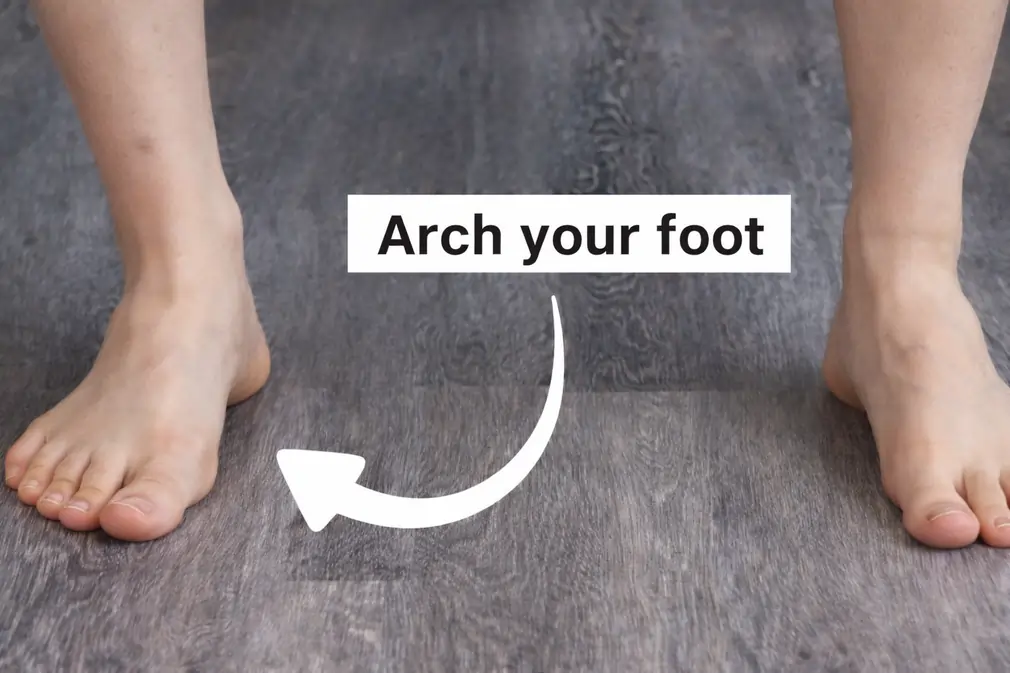 arch your foot